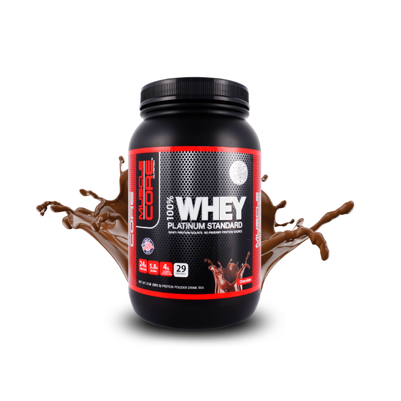 Muscle Core™ 100% Whey Platinum Standard Chocolate, 29 Servings